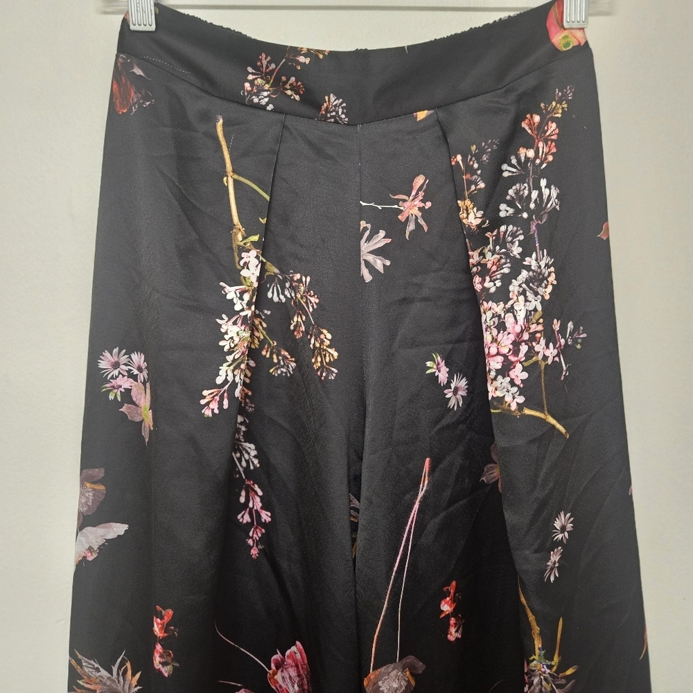 03 VICTORIA SECRET FLORAL WIDE LEG PANTS WOMEN'S SIZE XS - Picture 5 of 10
